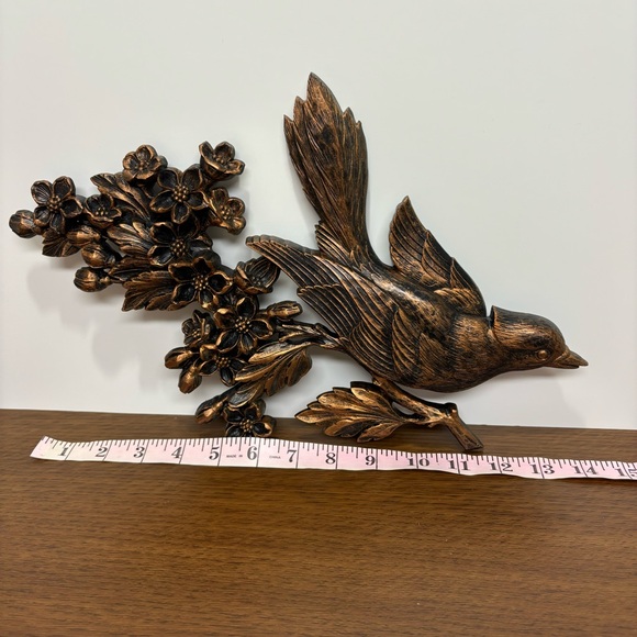 Pair Of Mcm Coppercraft Guild Birds On Dogwood Branch - Picture 11 of 14